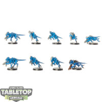 Tyraniden - 9x Termagants klassisch - teilweise bemalt