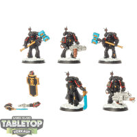 Deathwatch - 5x Deathwatch Veterans klassisch - bemalt