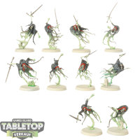 Nighthaunt - 10x Bladegheist Revenants - bemalt