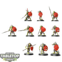 Orruk Warclans - 10 Gutrippaz - teilweise bemalt
