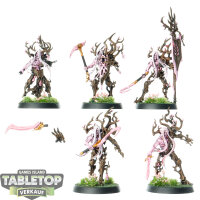 Sylvaneth - 5 Tree-Revenants - teilweise bemalt