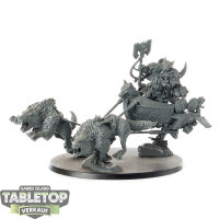 Space Wolves - Logan Grimnar on Stormrider - unbemalt