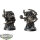 Skaven -  2 Poison Wind Globadiers / Skryre Acolytes klassisch - grundiert
