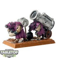 Skaven - Poisoned Wind Mortar klassisch - teilweise bemalt