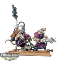 Skaven - Warpfire Thrower klassisch - teilweise bemalt