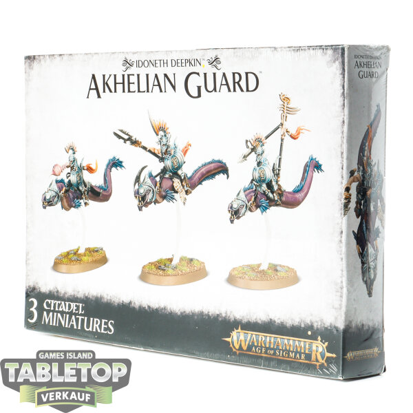 Idoneth Deepkin - 3 Akhelian Morrsarr Guard - Originalverpackt / Neu