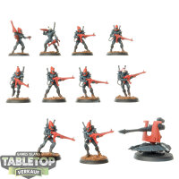 Aeldari - 10 Guardian Defenders - bemalt