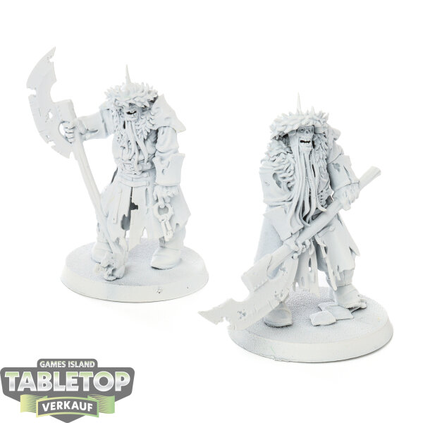 Soulblight Gravelords - 2x Kosargi Nightguard  - grundiert