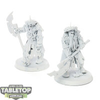 Soulblight Gravelords - 2x Kosargi Nightguard  - grundiert