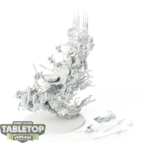 Soulblight Gravelords - Coven Throne - grundiert