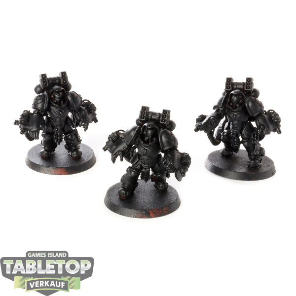 Blood Angels - 3x Aggressor Squad - grundiert