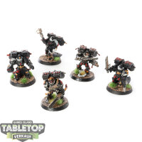 Blood Angels - 5x Death Company - bemalt