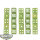 Zubehör - 25x Military Gate, Green 16mm Square Corner Dice - Sonstiges