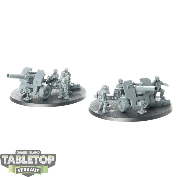 Astra Militarum - 2x Field Ordnance Battery - unbemalt