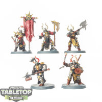 Slaves to Darkness - 5x Chaos Chosen - bemalt