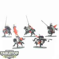 Slaves to Darkness - 5x Chaos Knights - teilweise bemalt