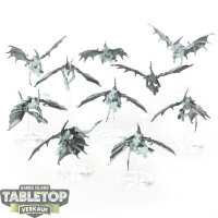 Tyraniden - 10x Gargoyle Brood - teilweise bemalt