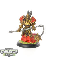 Protectorate of Menoth - High Exemplar Kreoss - bemalt
