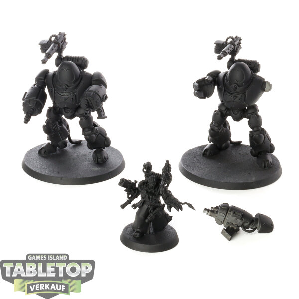 Adeptus Mechanicus - 2x Kastelan Robots - grundiert