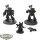 Adeptus Mechanicus - 2x Kastelan Robots - grundiert