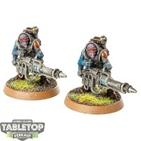 Genestealer Cults - 2x Neophyte Hybrids - bemalt