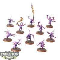 Disciples of Tzeentch - 10x Pink Horrors - bemalt