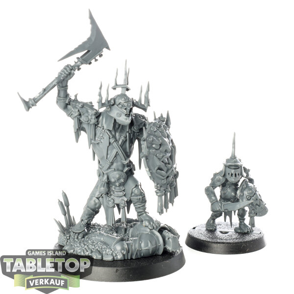 Orruk Warclans - Killaboss with Stab-grot - unbemalt