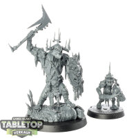 Orruk Warclans - Killaboss with Stab-grot - unbemalt
