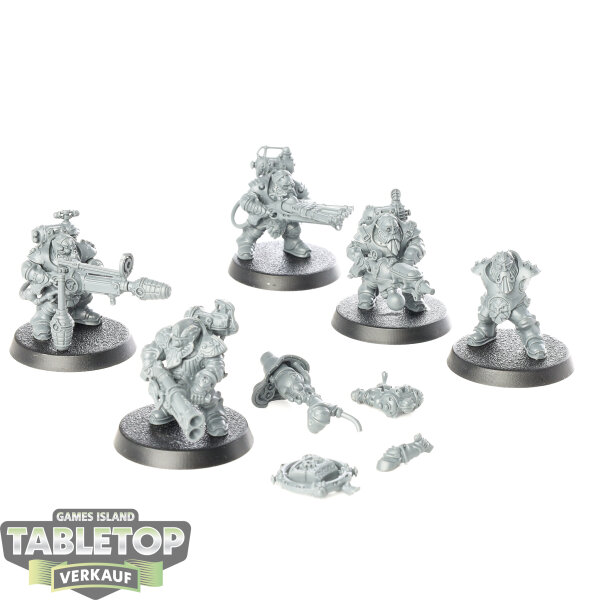 Kharadron Overlords - 5x Grundstok Thunderers - unbemalt