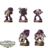 Space Marines - 5x Devastator Squad klassisch - bemalt