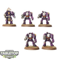Space Marines - 5x Terminator Squad klassisch - bemalt