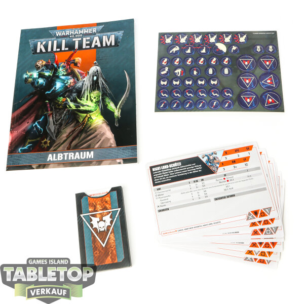 Regelbücher - Kill Team: Nightmare Rules & Nemesis Claw Cards - deutsch