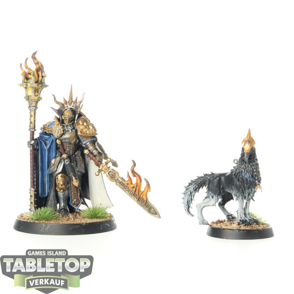 Stormcast Eternals - Lord-Veritant with Gryph-crow - bemalt