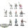 Drukhari - 10x Kabalite Warriors klassisch - teilweise bemalt