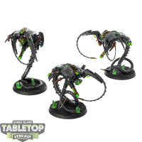 Necrons - 3x Lokhust Heavy Destroyer - bemalt