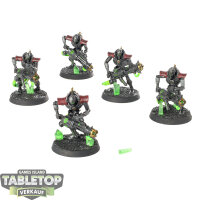 Necrons - 5x Immortals - bemalt
