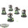 Necrons - 5x Immortals - bemalt