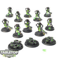 Necrons - 10x Necron Warriors - bemalt