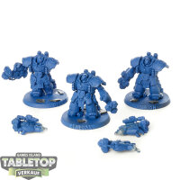 Space Marines - 3 Centurion Assault Squad - grundiert