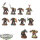 Orruk Warclans - 10 Ardboyz - teilweise bemalt