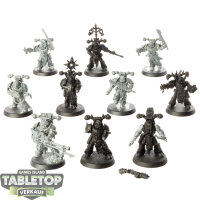 Chaos Space Marines - 10 Legionaries - teilweise bemalt