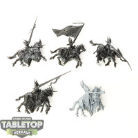 Soulblight Gravelords - 5 Blood Knights - teilweise bemalt