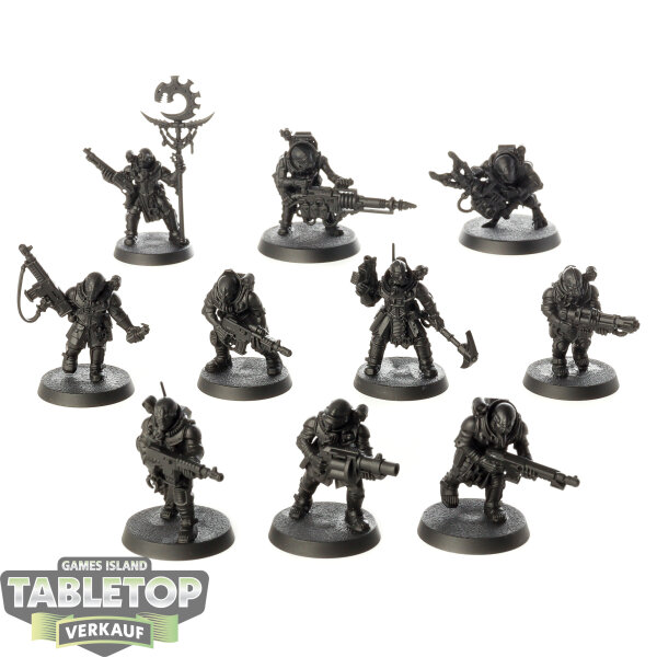 Genestealer Cults - 10 Neophyte Hybrids - grundiert