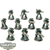 Dark Angels - 10 Hellblaster Squad - teilweise bemalt