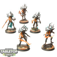 Sylvaneth - 5 Tree-Revenants - teilweise bemalt