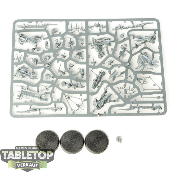 Orruk Warclans - 3 Man-Skewer Boltboyz - im Gussrahmen