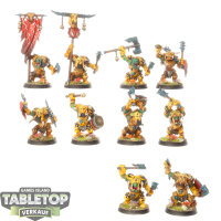 Orruk Warclans - 10 Ardboyz - bemalt