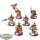 Adeptus Custodes - 6 Custodian Guard - teilweise bemalt