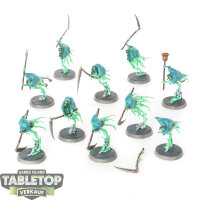 Nighthaunt - 10x Grimghast Reapers - bemalt