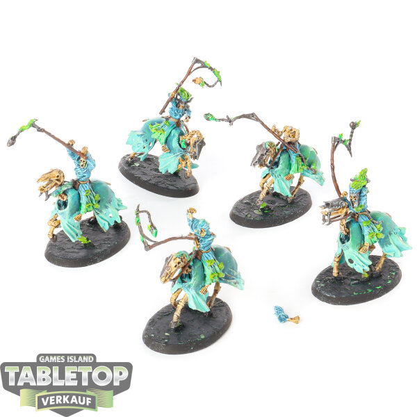 Nighthaunt - 5x Hexwraiths - bemalt
